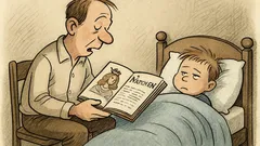 Witz: Vater liest Märchen – „Bitte leiser!“