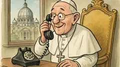 Witz: Beim Papst klingelt das Telefon…