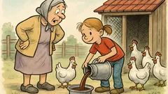 Witz: Warum trinken unsere Hühner plötzlich Kakao?