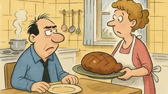 Witz: Gestern Streit – seit dem Hochzeitstag