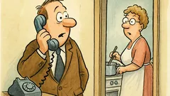 Witz: Der Mann ruft seine Frau an…
