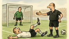 Witz: Sagt der Schiedsrichter: Kein Elfmeter!