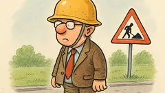 Witz: Der Gipfel der Zerstreutheit: Helm falschrum