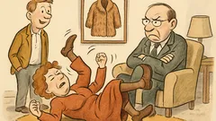 Witz: Mutter will Pelzmantel, Klaus hat Idee