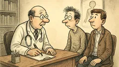 Witz: Der Arzt fragt Emils Bruder Klaus