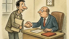 Witz: Kommt ein Kostenantragsteller ins Amt…