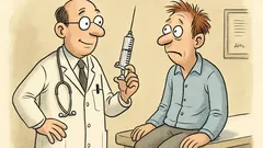 Witz: Patient: „Ist diese Spritze ungefährlich?“