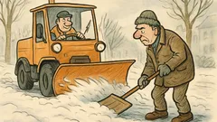 Witz: Kommt ein Schneepflugwedler in die Kneipe…