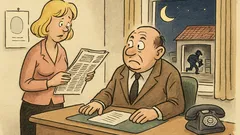 Witz: Der Direktor zur Sekretärin: Nachtwächter gesucht?