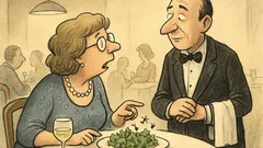 Witz: Fragt die Dame im Lokal …