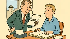 Witz: Im Büro fragt der Chef …