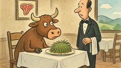Witz: Ein Ochse kommt ins Steakhaus…
