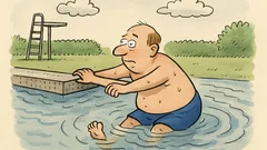 Witz: Beckenrandschwimmer betritt das Schwimmbad …