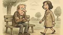 Witz: Aus Angst, dich zu verlieren...