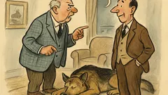 Witz: Einbrecher? Der Hund blieb gelassen