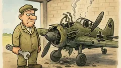 Witz: Mein Opa schoss acht Flieger ab