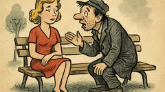 Witz: Ich bettle seit einer Stunde…