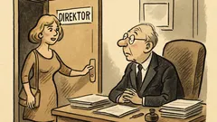Witz: Ist der Direktor da?