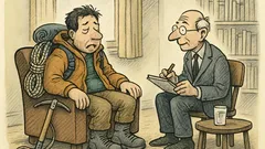 Witz: Kommt ein Bergführer zum Psychologen…