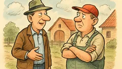 Witz: Sagt ein Bauer zum Nachbarn…