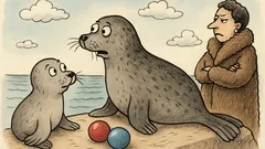 Witz: Robbenmutter spricht über Juniors Zukunft