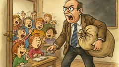 Witz: Ein Lehrer betritt seine Klasse…