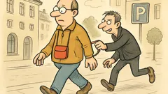 Witz: Kommt ein Brustbeutelträger ...