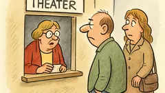 Witz: An der Theaterkasse in Ostfriesland…