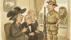 Witz: Ein Großwildjäger erzählt von Löwenjagden