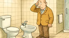 Witz: Ein Schweizer entdeckt ein Bidet