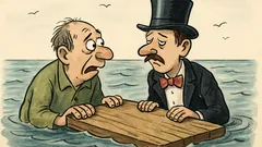 Witz: Ein Stotterer auf Weltreise per Schiff