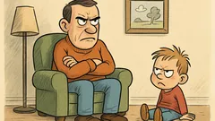 Witz: 30 % Vaterpflicht? Starr dein Kind an…