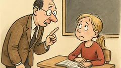 Witz: Der Lehrer fragt Sabine nach dem ABC