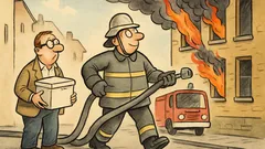 Witz: Nicht alle Superhelden tragen Umhänge …