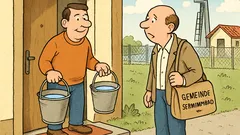 Witz: Da ist eben ein Mann hier gewesen…