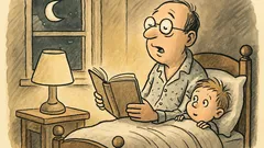 Witz: Kommt ein Gutenachtgeschichten-Leser...