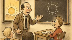 Witz: Der Lehrer über 150 Millionen Kilometer