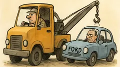 Witz: Ein Ford kommt zur Rückrufparty