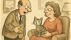 Witz: „Rate mal, wie das Kätzchen heißt?“