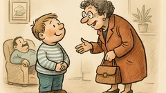 Witz: „Peterchen, du wirst mal wie Papa…“