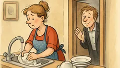 Witz: Wissen Sie, mein Mann ist gefühlvoll…