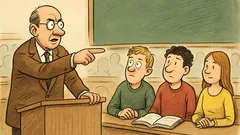 Witz: Im Hörsaal sagt der Professor …