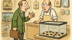 Witz: Kommt ein Mann in eine Tierhandlung…