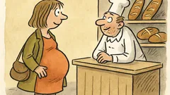 Witz: Kommt eine Schwangere zum Bäcker…