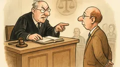 Witz: Ein Mann steht vor Gericht …