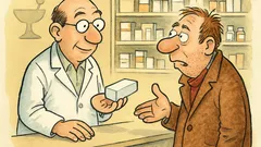 Witz: In der Apotheke fragt ein Kunde