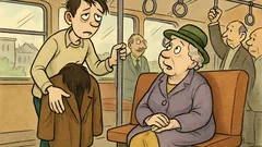 Witz: Ein Student in der Straßenbahn…