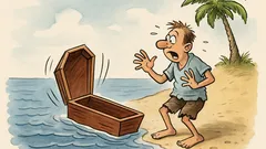 Witz: Du bist auf einer einsamen Insel