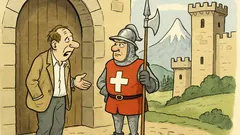 Witz: «Klagen-gelassen-Entgegenseher…»