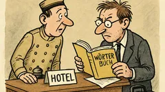 Witz: Hat der Herr eine Bemerkung gemacht?